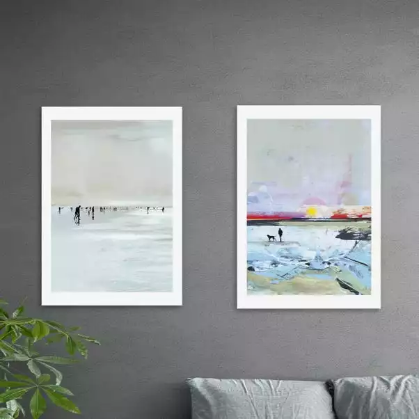 Set Of 2 East End Prints Beach Walk Prints 1 Set Of 2 East End Prints Beach Walk Prints