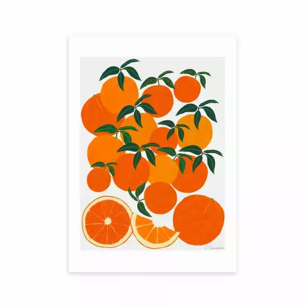 East End Prints Orange Harvest Print 1 East End Prints Orange Harvest Print