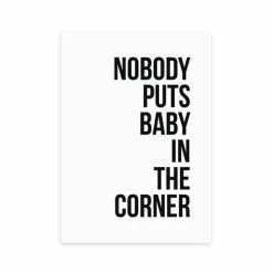 East End Prints Baby In The Corner Print