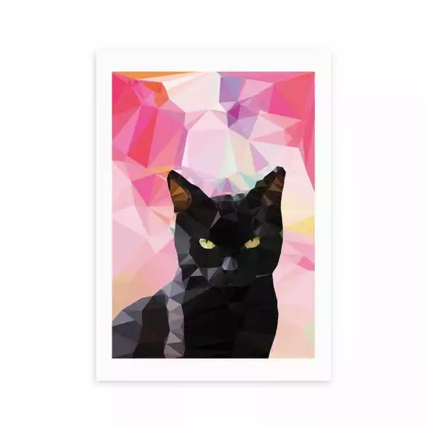 East End Prints Black Cat Print 1 East End Prints Black Cat Print