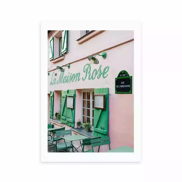 East End Prints Montmartre VI Print 2 East End Prints Montmartre VI Print - Image 2