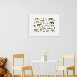 East End Prints New Safari Animals Print